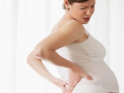 bol u leđima tijekom trudnoće